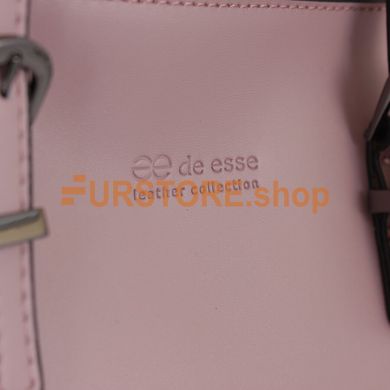 фотогорафия Сумка de esse L29312-137 Розовая в магазине женской меховой одежды https://furstore.shop