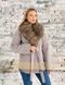 photo Women's lavander colour coat with fur collar in the women's furs clothing web store https://furstore.shop