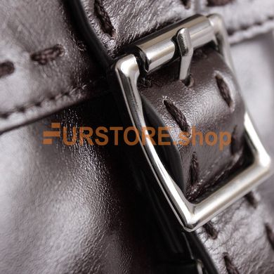 фотогорафия Портфель из натуральной кожи de esse LC45778Х-4 Коричневый в магазине женской меховой одежды https://furstore.shop