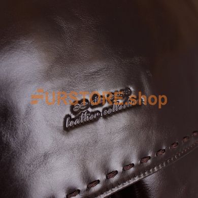 фотогорафия Портфель из натуральной кожи de esse LC45778Х-4 Коричневый в магазине женской меховой одежды https://furstore.shop