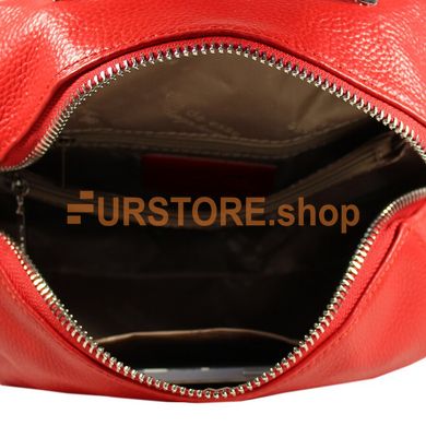 фотогорафия Сумка de esse L29501-35 Красная в магазине женской меховой одежды https://furstore.shop