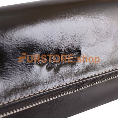 фотогорафия Кошелек de esse LC14012-YP01 Черный в магазине женской меховой одежды https://furstore.shop