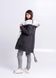 фото Тепла парка з песцем альбіносом в онлайн крамниці жіночого одягу https://furstore.shop