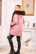фото Розовая парка с роскошным мехом под соболь в интернет магазине магазине меха https://furstore.shop