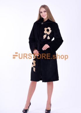 photographic Mouton plush fur coat in the women's fur clothing store https://furstore.shop