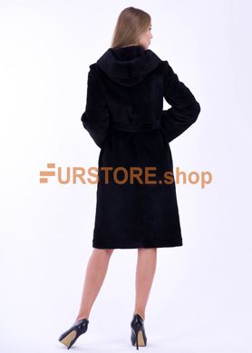 photographic Mouton plush fur coat in the women's fur clothing store https://furstore.shop