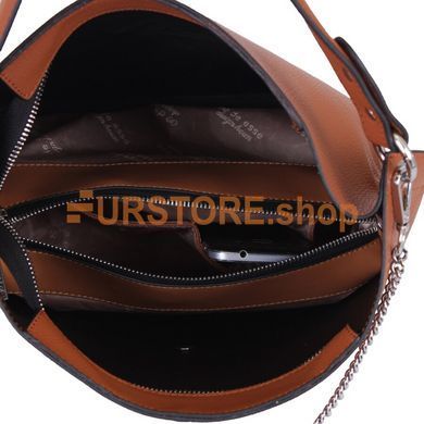 фотогорафия Сумка de esse L27785-10 Рыжая в магазине женской меховой одежды https://furstore.shop