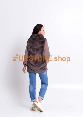 photographic Knitted rex rabbit fur coat in the women's fur clothing store https://furstore.shop