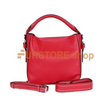 фотогорафия Сумка de esse L35047-5 Красная в магазине женской меховой одежды https://furstore.shop