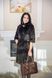 фото Подовжена шуба з хутра нутрії із ступінчастою стрижкою в онлайн крамниці жіночого одягу https://furstore.shop