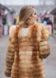фото Женская шуба трансформер из натурального меха лисы в интернет магазине магазине меха https://furstore.shop