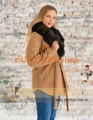 photographic Long wool biker jacket with fur collar in the women's fur clothing store https://furstore.shop