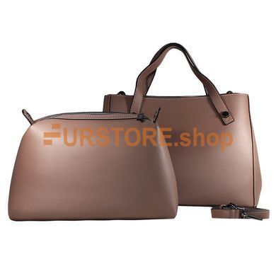 фотогорафия Сумка de esse D39981-16N Розовая в магазине женской меховой одежды https://furstore.shop