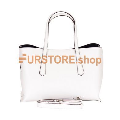 фотогорафия Сумка de esse L27787-28 Белая в магазине женской меховой одежды https://furstore.shop
