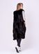 фото Довга жилетка з натурального хутра з накладними кишенями з лисиці в онлайн крамниці жіночого одягу https://furstore.shop