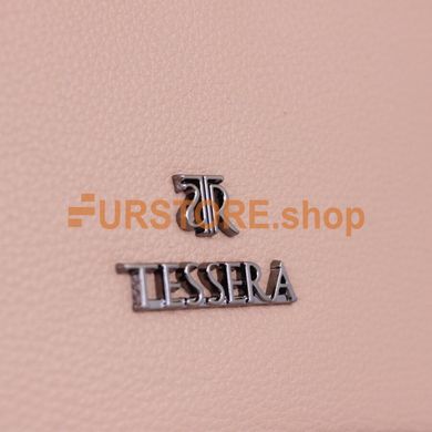 фотогорафия Сумка-рюкзак de esse T37059-903 Кремовая в магазине женской меховой одежды https://furstore.shop
