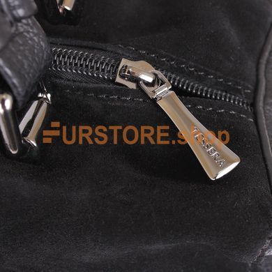 фотогорафия Сумка de esse TL37335-4YB Черная в магазине женской меховой одежды https://furstore.shop