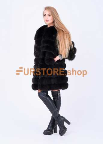 Black fur accessories - black fur garments - arctic-store