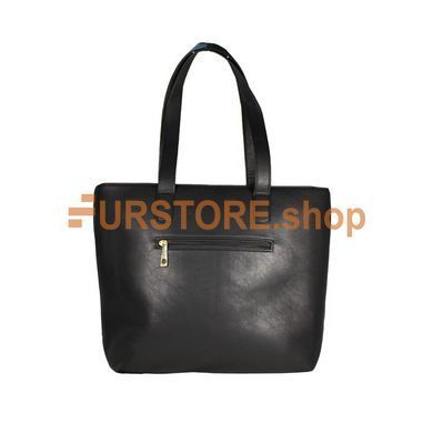 фотогорафия Сумка de esse C32316-1 Черная в магазине женской меховой одежды https://furstore.shop