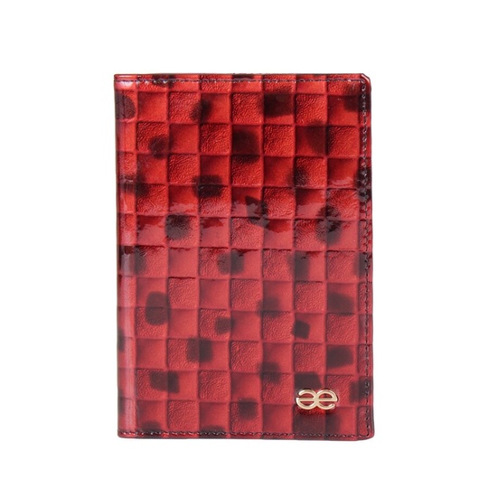 фотогорафия Обложка для паспорта de esse LC14002-T702 Красная в магазине женской меховой одежды https://furstore.shop