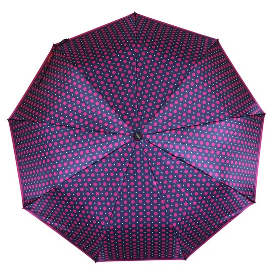 фотогорафия Зонт складной de esse 3220 полуавтомат Фиолетовый в магазине женской меховой одежды https://furstore.shop