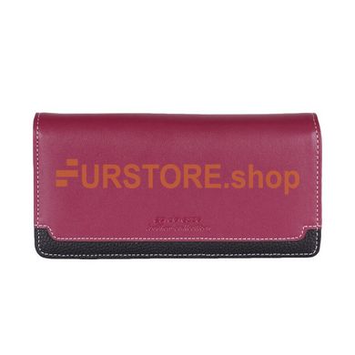 фотогорафия Кошелек de esse LC52001-2A Темно-розовый в магазине женской меховой одежды https://furstore.shop