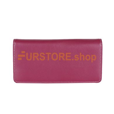 фотогорафия Кошелек de esse LC52001-2A Темно-розовый в магазине женской меховой одежды https://furstore.shop