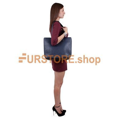 фотогорафія Сумка de esse C32316-3 Синяя в онлайн крамниці хутряного одягу https://furstore.shop