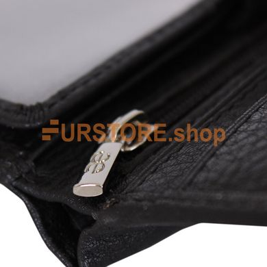 фотогорафия Портмоне de esse LC43805-002 Черное в магазине женской меховой одежды https://furstore.shop