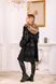 фото Жіноча шуба з натурального хутра з леопардовим капюшоном в онлайн крамниці жіночого одягу https://furstore.shop