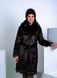 photo Черная меховая шапка из натурального меха стриженой нутрии in the women's furs clothing web store https://furstore.shop