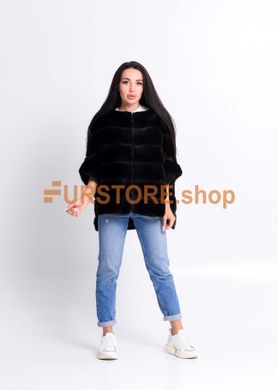 фотогорафия Меховой свитер из Рекс кролика в магазине женской меховой одежды https://furstore.shop