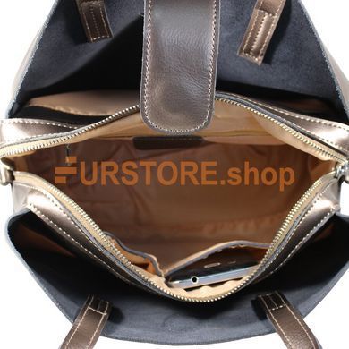 photographic Сумка de esse 0517-54 Бронзовая in the women's fur clothing store https://furstore.shop