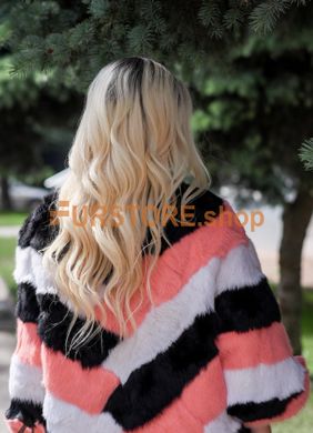 фотогорафія Яскравий хутряний светр, стильна жіноча хутряний одяг FurStore в онлайн крамниці хутряного одягу https://furstore.shop