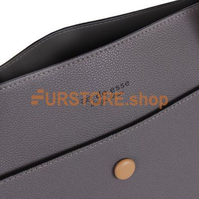 фотогорафія Сумка de esse DS55053-4115 Темно-серая в онлайн крамниці хутряного одягу https://furstore.shop