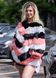 фото Яскравий хутряний светр, стильна жіноча хутряний одяг FurStore в онлайн крамниці жіночого одягу https://furstore.shop