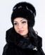 фото Женская меховая шапка из песца в онлайн крамниці жіночого одягу https://furstore.shop