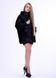 photo Female short fur coat of black color from a nutria in the women's furs clothing web store https://furstore.shop