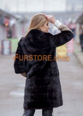 photographic Long mink coat, transformer 4 in 1 in the women's fur clothing store https://furstore.shop