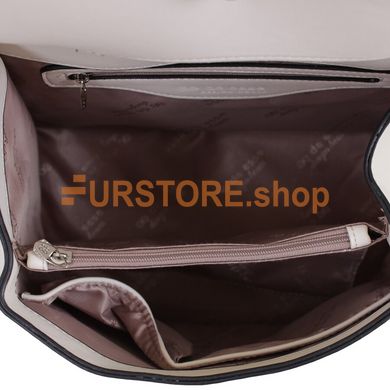 фотогорафия Сумка-рюкзак de esse DS23100-1009 Бело-бронзовая в магазине женской меховой одежды https://furstore.shop