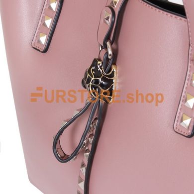 фотогорафия Сумка de esse DS55312-13 Розовая в магазине женской меховой одежды https://furstore.shop