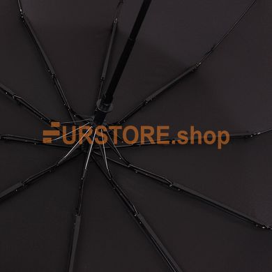фотогорафия Зонт складной de esse 3210 Полуавтомат Черный в магазине женской меховой одежды https://furstore.shop
