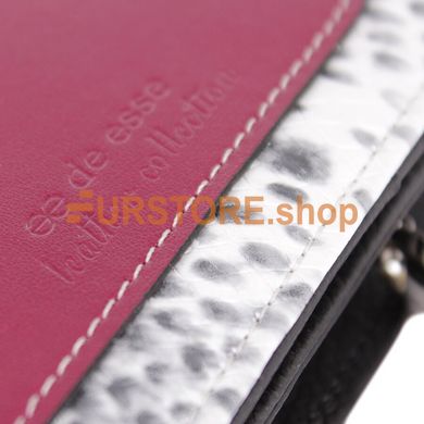 фотогорафия Кошелек de esse LC52002-2 Бордовый в магазине женской меховой одежды https://furstore.shop