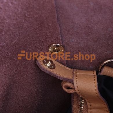 фотогорафія Сумка de esse L12705-12 Светло-коричневая в онлайн крамниці хутряного одягу https://furstore.shop