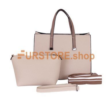photographic Сумка de esse T37902-42 Бежевая in the women's fur clothing store https://furstore.shop