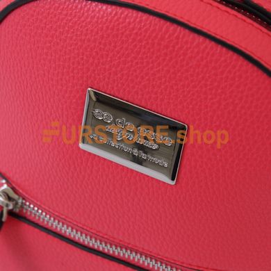 фотогорафия Сумка-рюкзак de esse DS23786-64 Ярко-красная в магазине женской меховой одежды https://furstore.shop