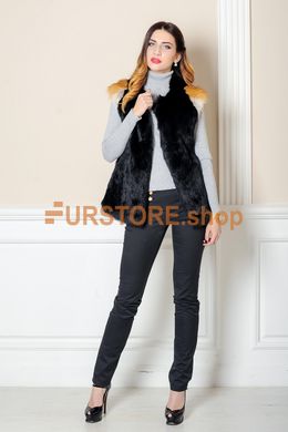 photographic Inexpensive rabbit fur vest in the women's fur clothing store https://furstore.shop