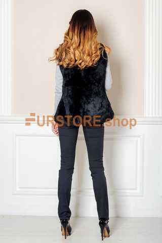Rabbit fur vest from  -  - online web store of  women's fur clothes from Ukraine