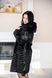 фото Зимняя женская шуба из меха нутрии с гофрированной стрижкой в интернет магазине магазине меха https://furstore.shop