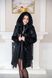 фото Зимова жіноча шуба з хутра нутрії з гофрованої стрижкою в онлайн крамниці жіночого одягу https://furstore.shop